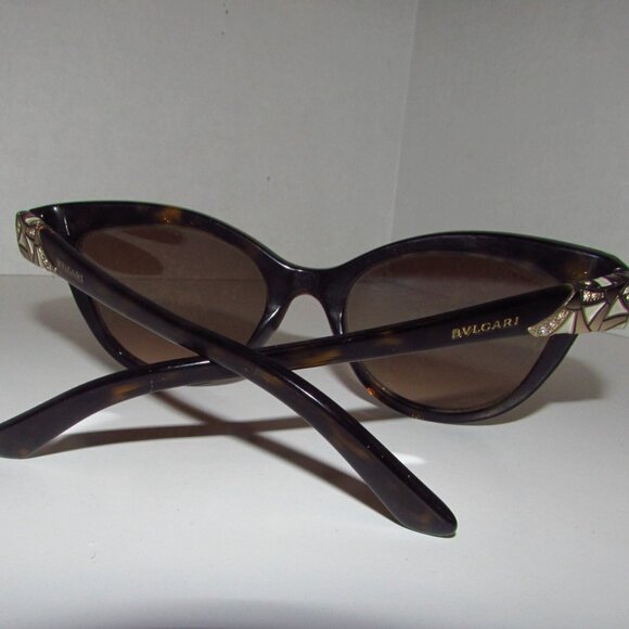 Authentic BVLGARI Sunglasses Women's Frames 8156B Made in Italy - Picture 10 of 11